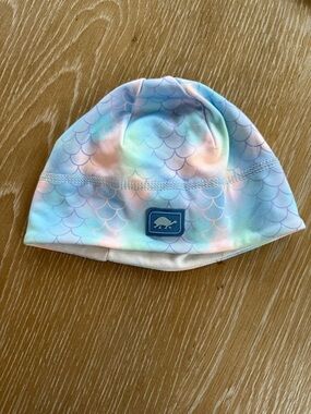 Turtle Fur Pastel Mermaid Scale Beanie (good for under ski helmet)